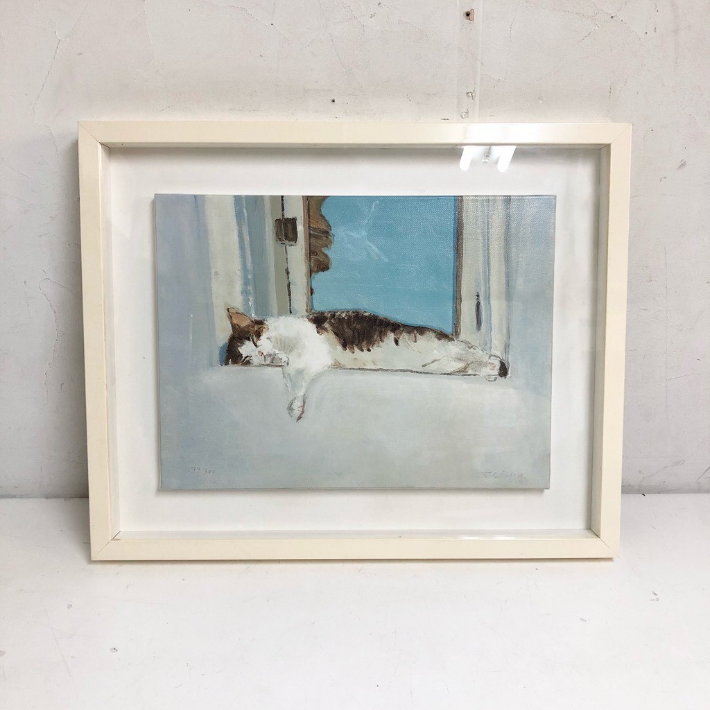 久下貴史 よい眠り 174 300 ジクレー 作者サイン入り 猫 リトグラフ Digjunkmarket 石版画 リトグラフ 売買されたオークション情報 Yahooの商品情報をアーカイブ公開 オークファン Aucfan Com