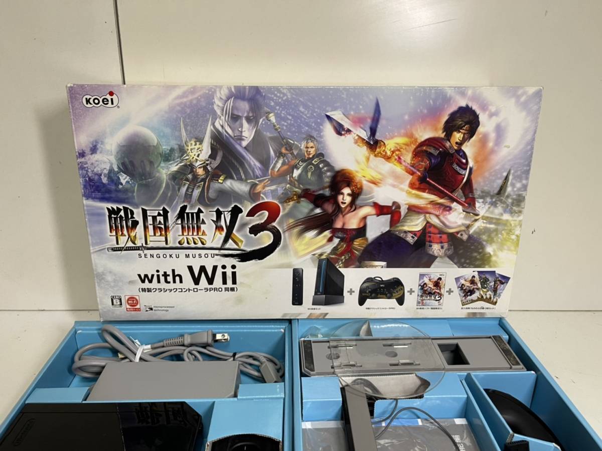 再入荷】 ⑧戦国無双3 Wii＆専用コントローラー Chouninki Shinpin ゲームソフト/ゲーム機本体