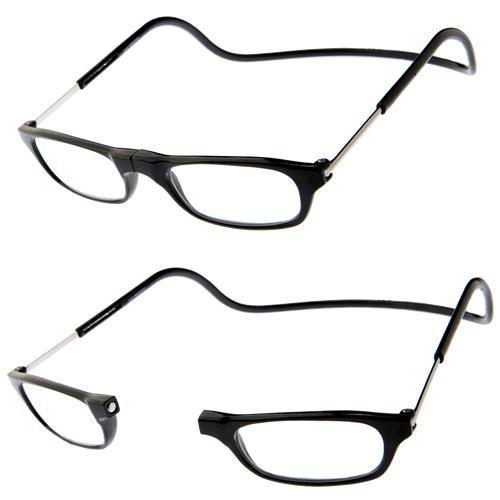 ●即決● クリックリーダー メガネチェーン不要のおしゃれな老眼鏡 老眼鏡