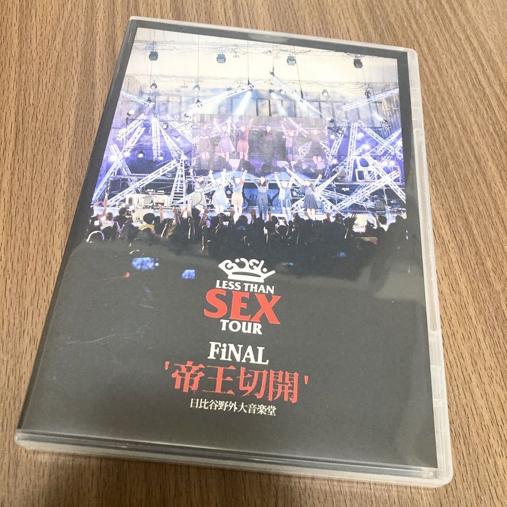 BiSH / Less Than SEX TOUR FiNAL “帝王切開 日比谷野外大音楽堂 DVD美