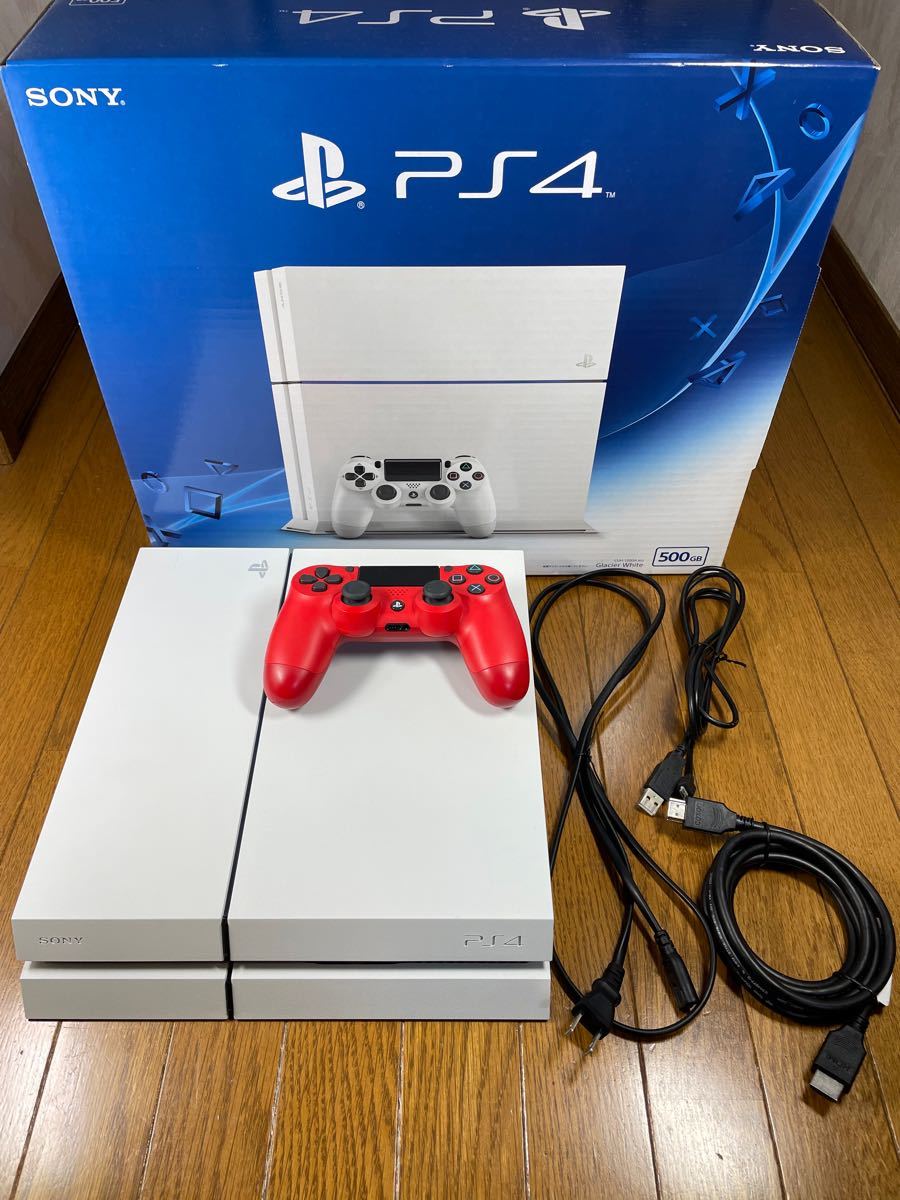 セール品 SONY PlayStation4 グレイシャーホワイト500MB 家庭用ゲーム本体