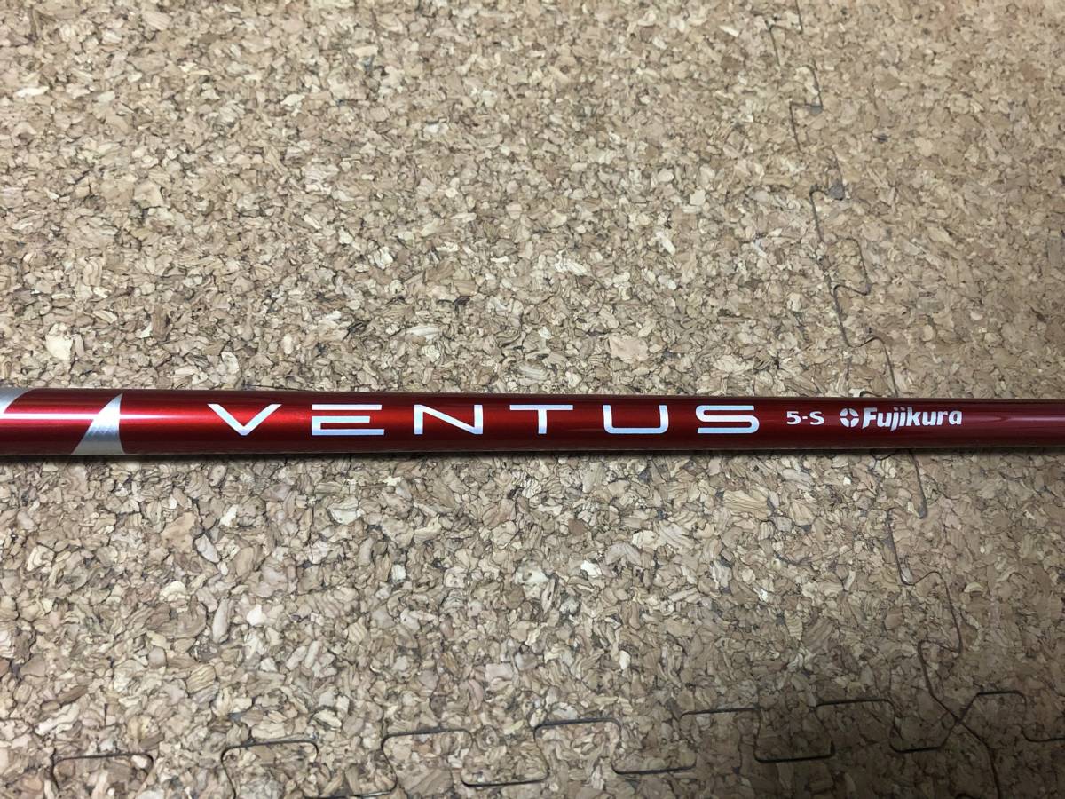 美品 VENTUS RED 5S 1Wシャフト テーラーメイドスリーブ付 ベンタ
