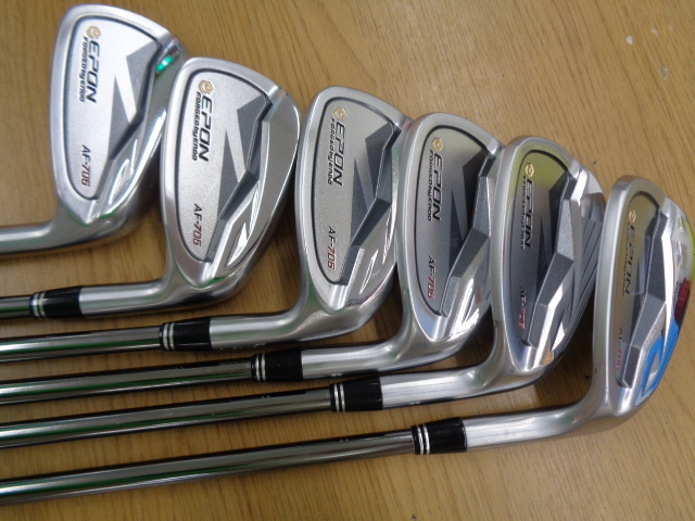 EPON】エポン AF-706 DIAMOND Speeder IRON 6(S)7-PW、TW、AW/6本