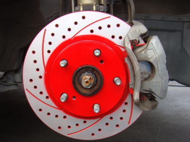  Camry hybrid AVV50 front slit drilled brake rotor VOING C6S8D