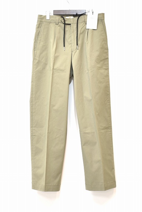 mfpen（エムエフペン）Twill Trousers ツイルトラウザーズ Cotton Pants パンツ チノパン DUST M MADE IN TURKEY GREY 1LDK