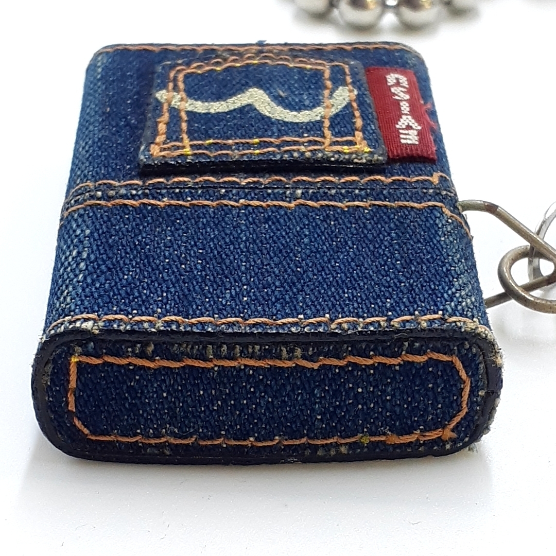 美品 エヴィス EVISU ジッポ ライター デニム 03-23051606 | grupooceis.mx