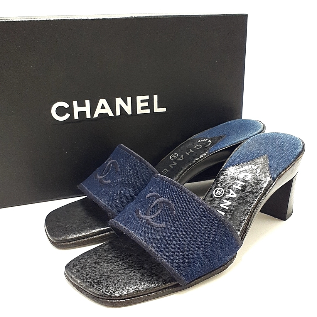 送料無料 シャネル CHANEL サンダル ミュール 靴 シューズ ココマーク
