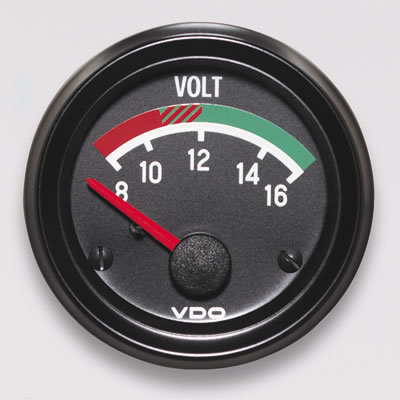 VDO電圧計新品ボルト計ボルト*メーターΦ52mm空冷VWビートル等に その他