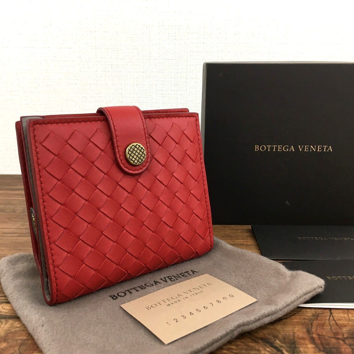 爆売り!】 未使用品 BOTTEGAVENETA コンパクトウォレット 388 nuseluj.com
