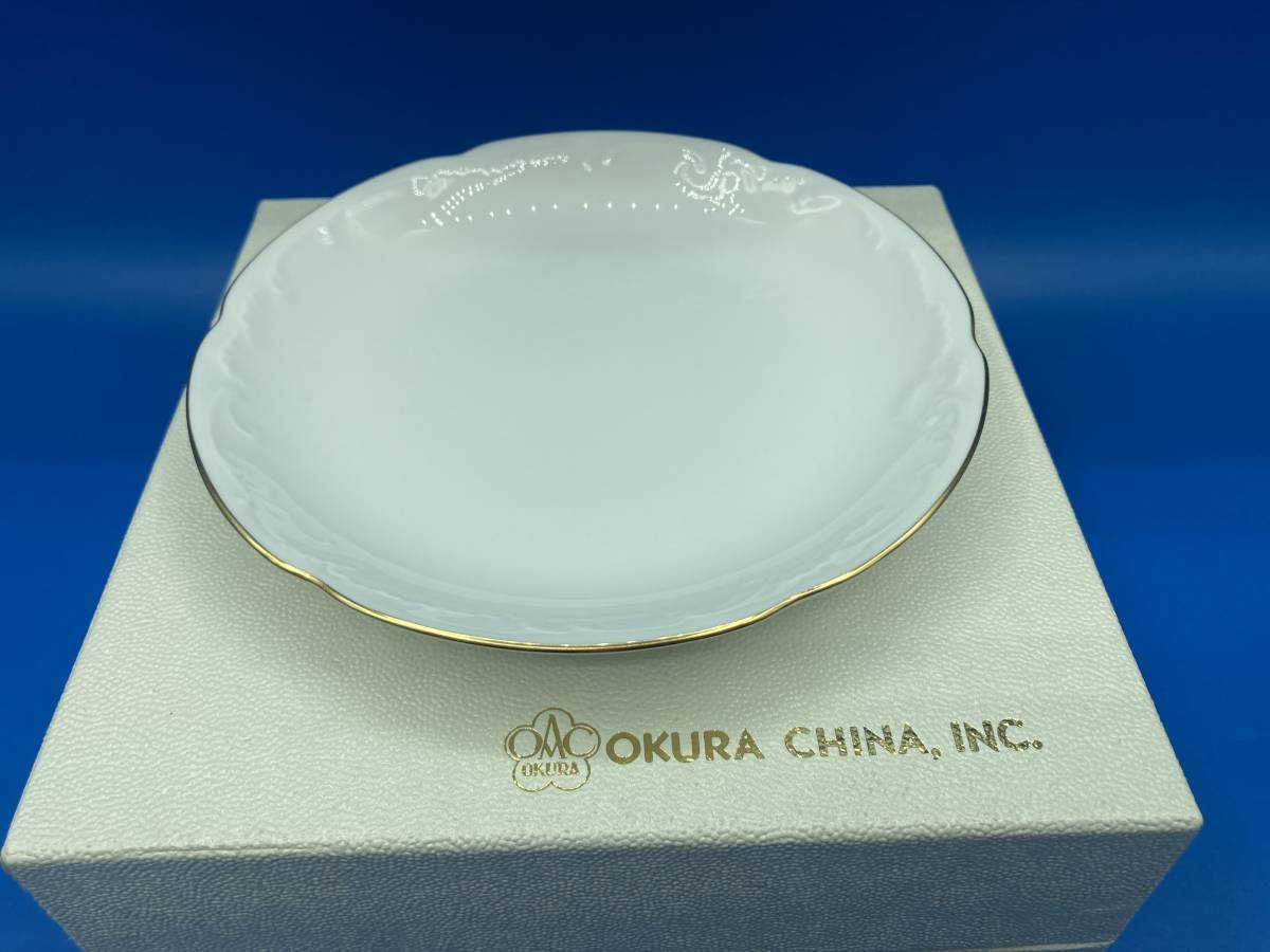 激安大特価! 【未使用 150mm 5枚セット】大倉陶園 ★銘々皿 5枚 ★サイズ 箱あり 大倉陶園 激安大特価! 【未使用 150mm 5枚セット】大倉陶園 ★銘々皿 5枚 ★サイズ 箱あり 大倉陶園