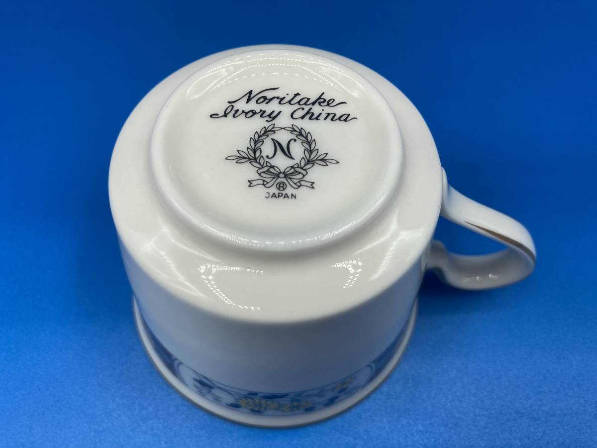 【未使用 デミタス 箱なし】Noritake ノリタケ　★デミタスカップ&ソーサー(2)　★サイズ 65mm×高さ55mm / 130mm_画像6