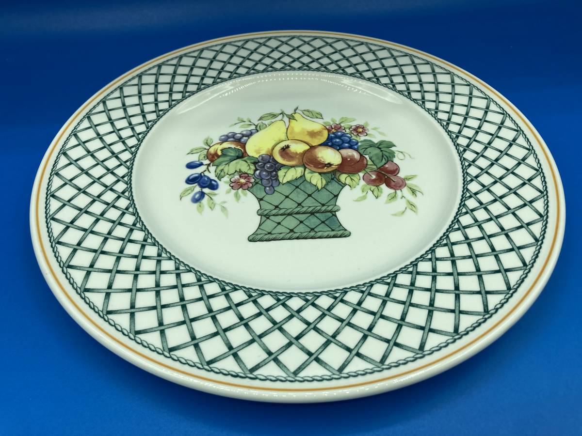 【未使用 箱なし】Villeroy & Boch ビレロイ&ボッホ　★プレート お皿★Basket(1)　★サイズ 270mm_画像3