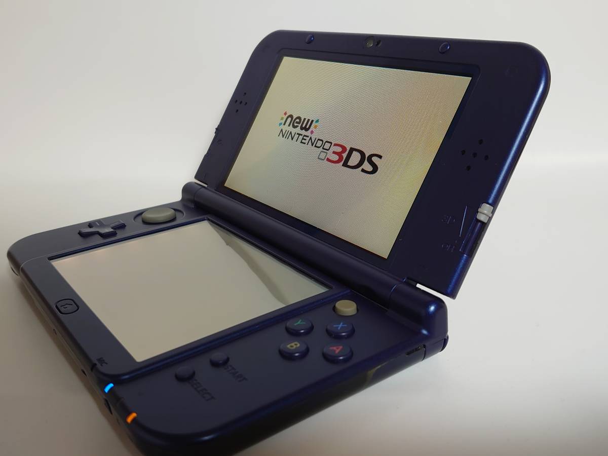 New ニンテンドー 3DS LL メタリックブルー どうぶつの森(ニンテンドー 