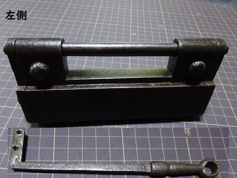 錠前 からくり錠 完品 鍵付き | monsterdog.com.br
