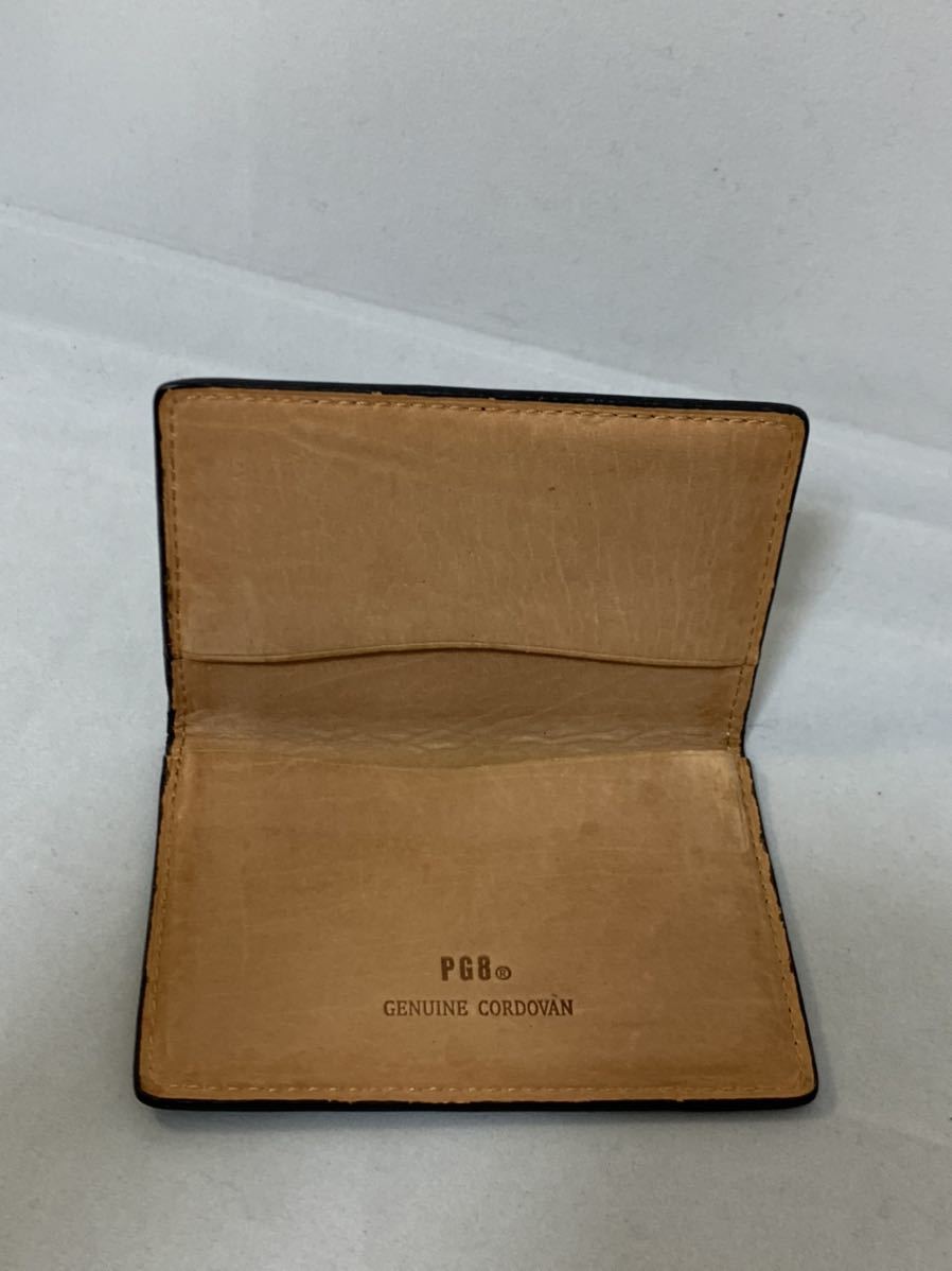 高品質在庫 ヤフオク! - PG8 GENUINE CORDOVAN 名刺入れ カードケース