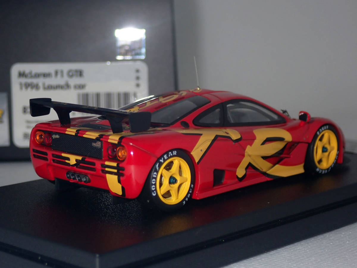 ミラージュ キッドボックス30周年限定 HPI racing 1/43 マクラーレン McLaren F1 GTR 1996 ラウンチカー Launch car 8252_画像2