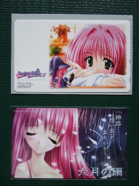 雨音響 雨音颯 テレカ8枚セット テレビゲーム 売買されたオークション情報 Yahooの商品情報をアーカイブ公開 オークファン Aucfan Com