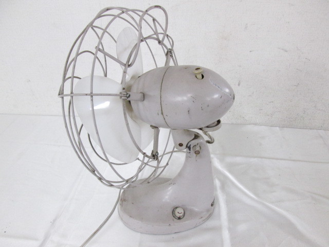 昭和レトロ アンティーク 三菱 扇風機 AC ELECTRIC FAN 卓上サイズ 8803261401_画像4