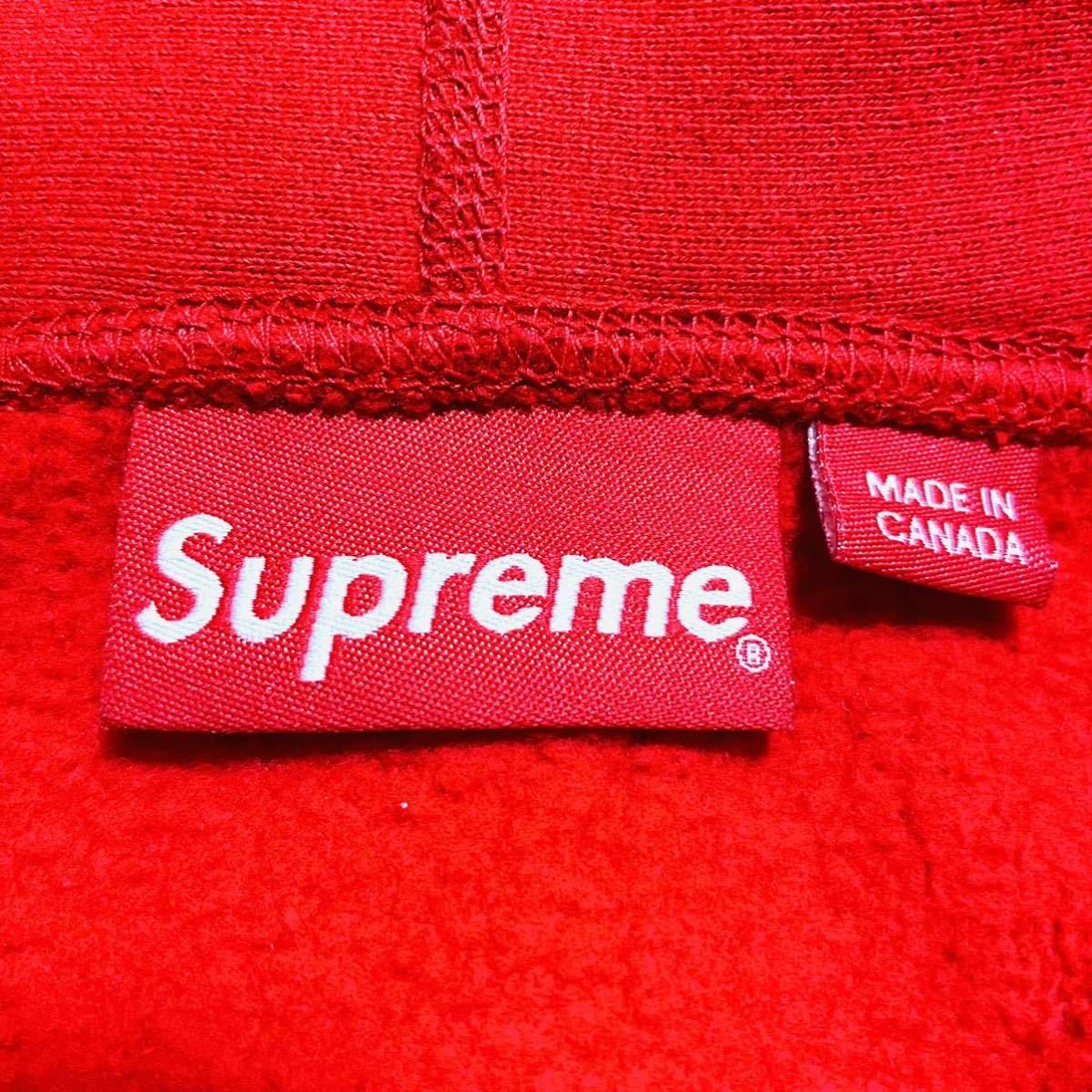 Supreme Cross Box Logo Hooded Sweatshirt Red M 20aw 赤 クロス 