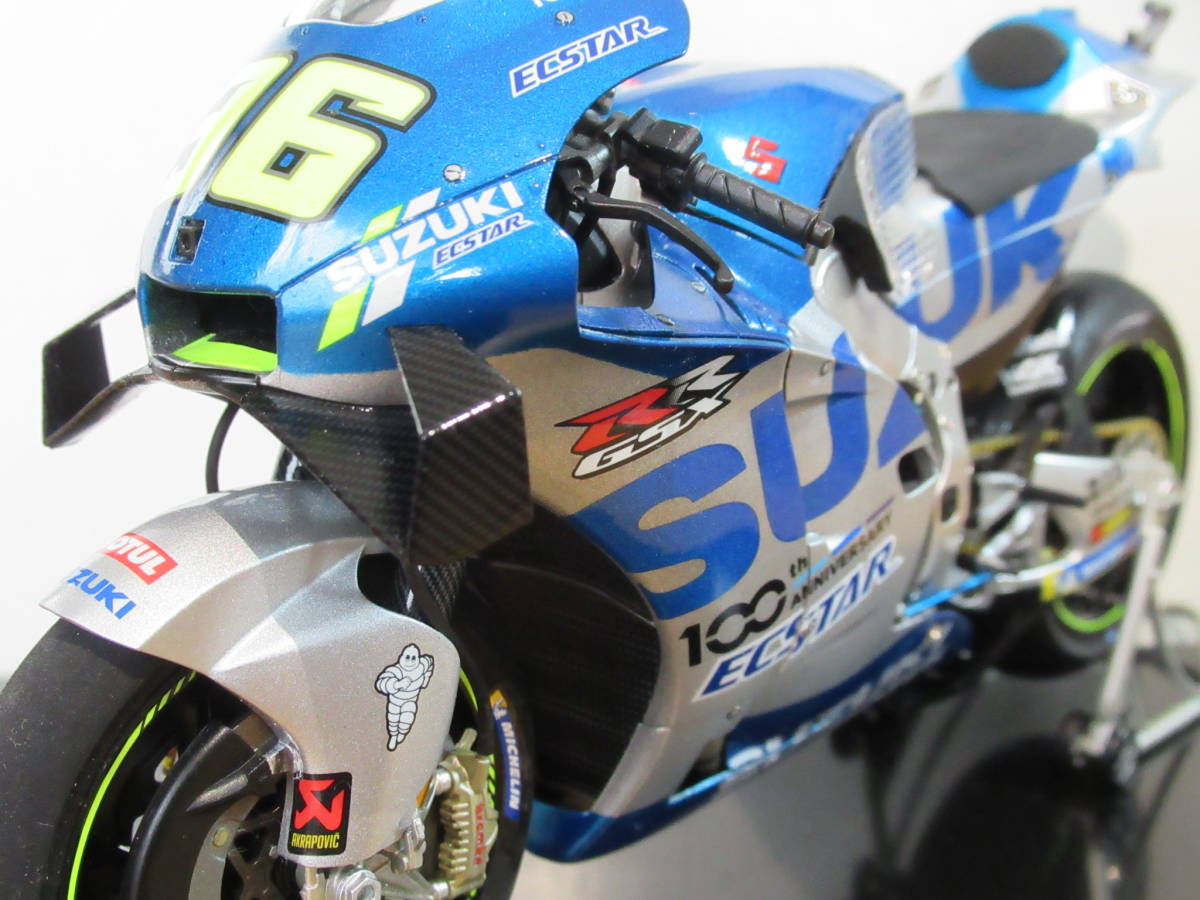Team SUZUKI ECSTAR GSX-RR 2020 #36 J-ミル OPディテールアップパーツ組込 タミヤ 1/12モデル 塗装済み・組立済み・完成品 タミヤ 12 チーム スズキエクスター GSX-RR 2020