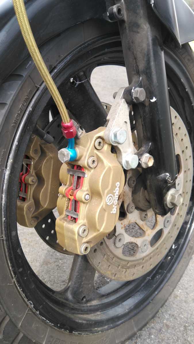 滋賀 始動OK 前後ディスク SRV250 4DN ヤマハ ルネッサ TZR250