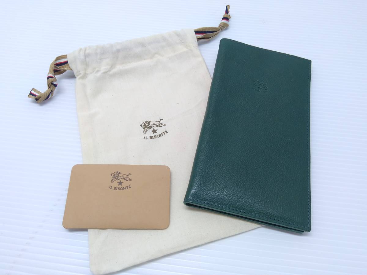 ☆ 保存袋あり IL BISONTE イルビゾンテ ロングウォレット カード入れ