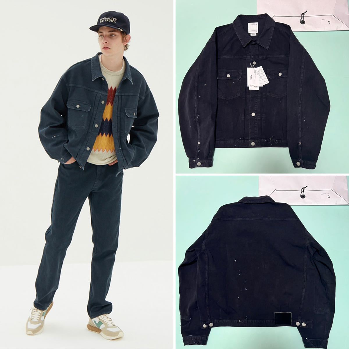 即完売22SS visvim 101XX JKT CRASH (DRY PIQUE) 中村ヒロキ着用