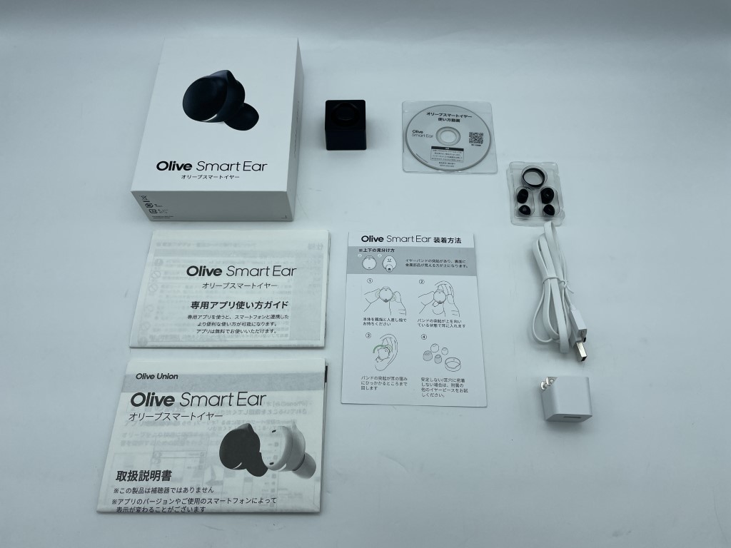 集音器【公式】オリーブスマートイヤー Olive Smart Ear (本体：黒