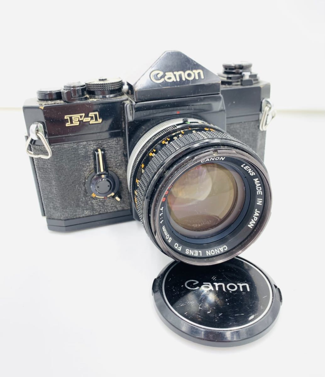 1円〜 Canon F-1 LENS FD 50mm 1:1.4 キャノン 一眼レフ フィルム
