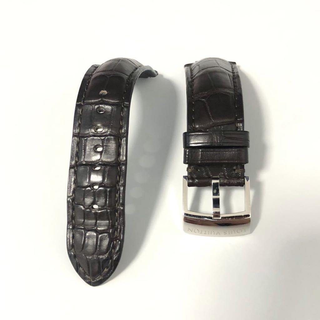ヴィトン VUITTON クロコ ケース付き 純正 ベルト 時計 バンド