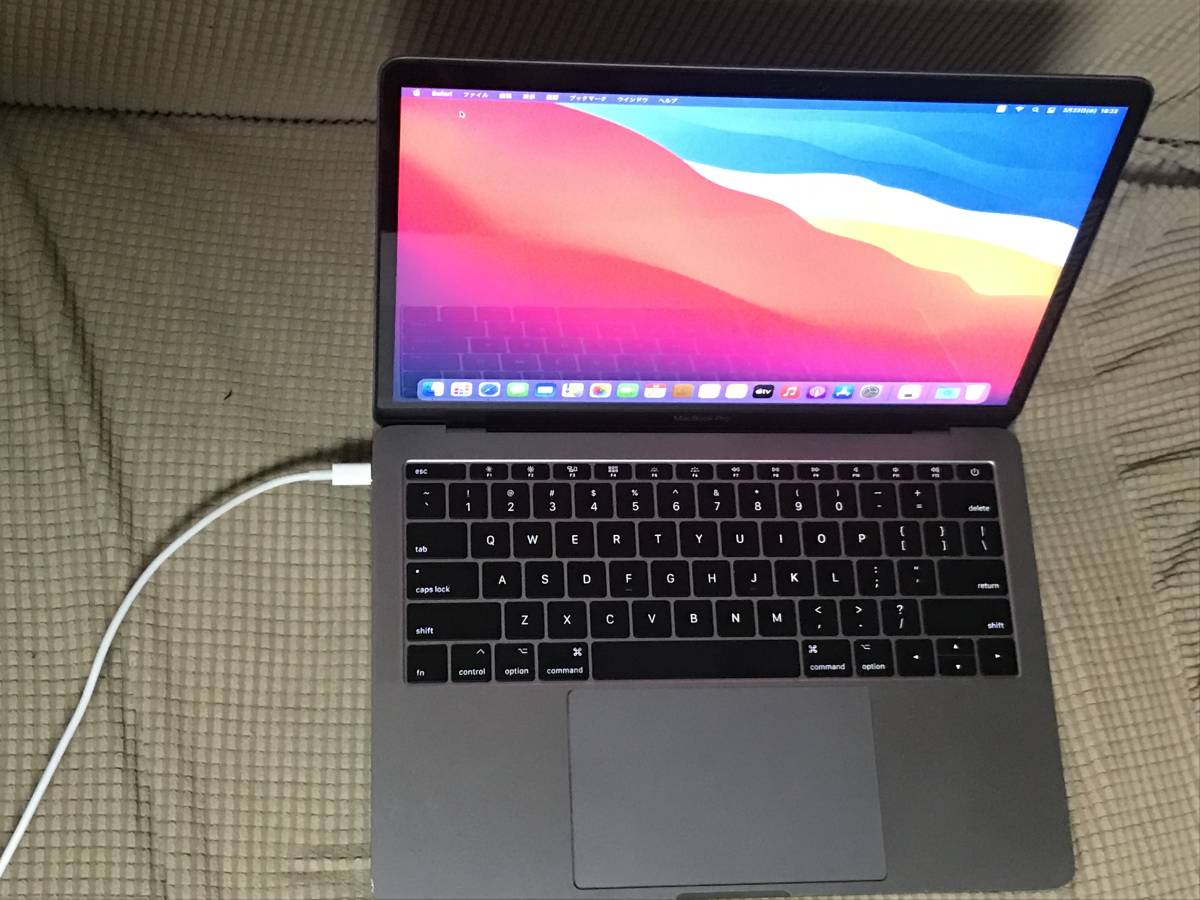 ジャンク MacBook Pro 2017 8GB/256GB スペースグレー バッテリーなし