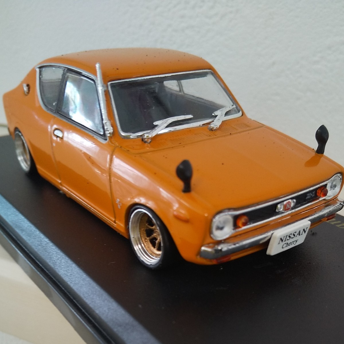 NISSAN　チェリー1200深リムアルミ改造　1/43