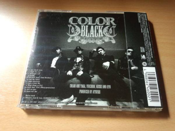 COLOR CD「BLACK～A night for you～」EXILEカラーDEEP●_画像2