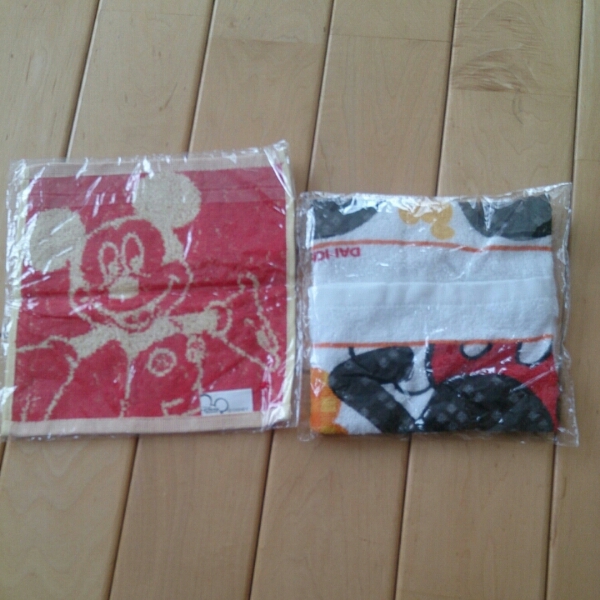  Mickey Mouse ** маленький полотенце & полотенце для рук 2 шт. комплект 