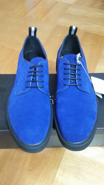 【新品】　VANQUISH 　靴　ヴァンキッシュ　青 　ブルー_画像2
