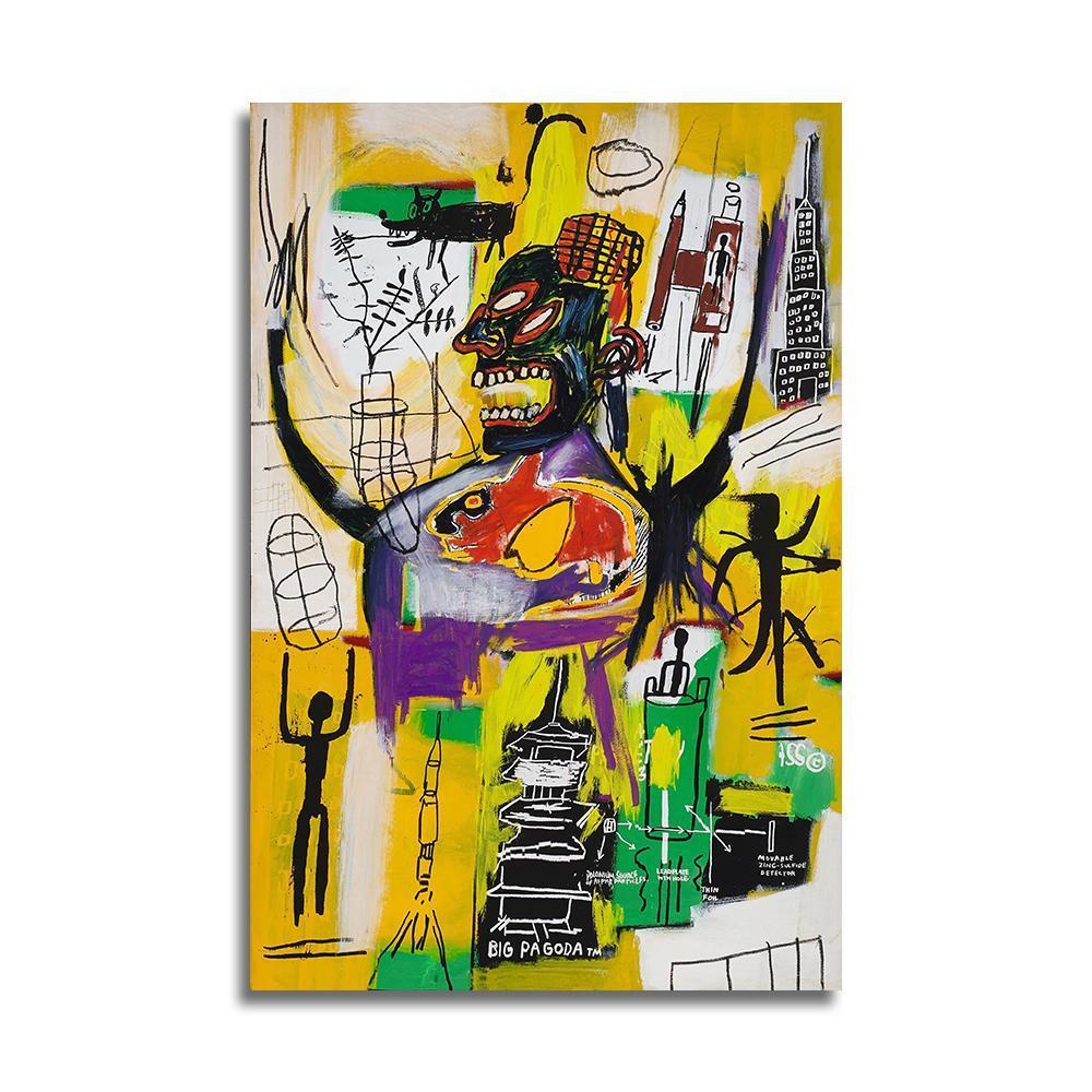 海外最新 絵 グッズ 雑貨 アート 海外 75x50cm フレーム パネル ボード ポスター Basquiat バスキア フォト 2 ミシェル ジャン 画家 グラフィティ その他