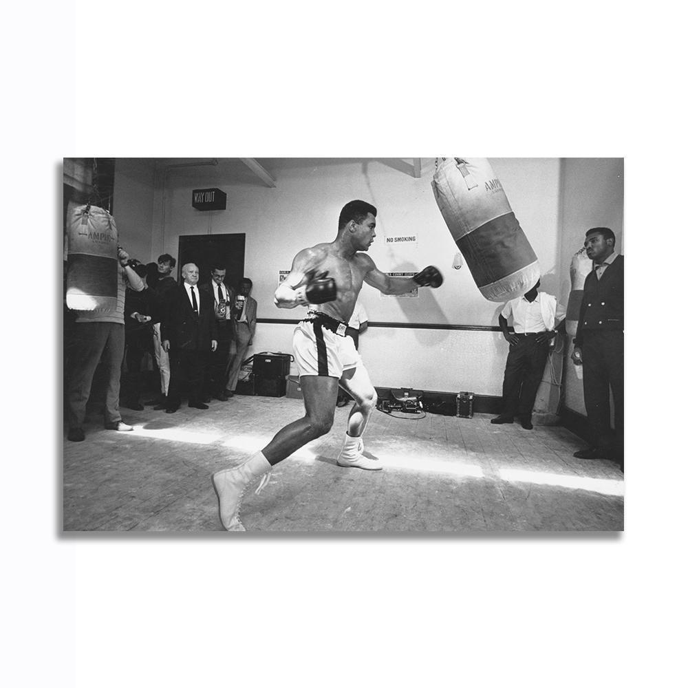 モハメド・アリ Muhammad Ali ポスター ボード パネル フレーム 75x50cm 海外 ボクサー ボクシング インテリア グッズ 雑貨 絵 写真 19_画像1