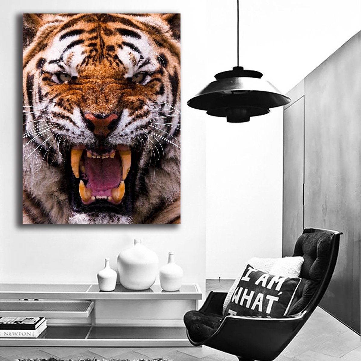 虎 タイガー 特大 ポスター 約150x100cm トラ とら 動物 自然 Tiger 海外 インテリア グッズ 絵 雑貨 写真 フォト アート 大判 大 3_画像2