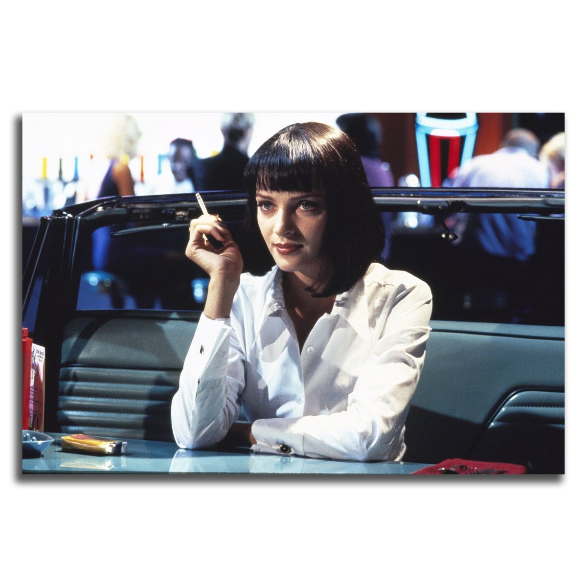 パルプ・フィクション Pulp Fiction ポスター ボード パネル フレーム 75x50cm 海外 タランティーノ トラボルタ ユマサーマン グッズ 9_画像1