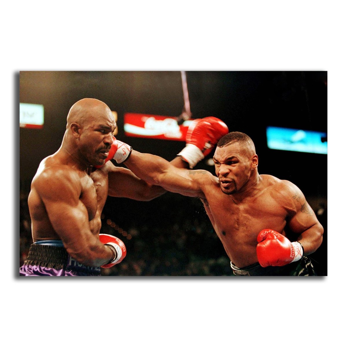 マイク タイソン Mike Tyson ポスター ボード パネル フレーム 75x50cm