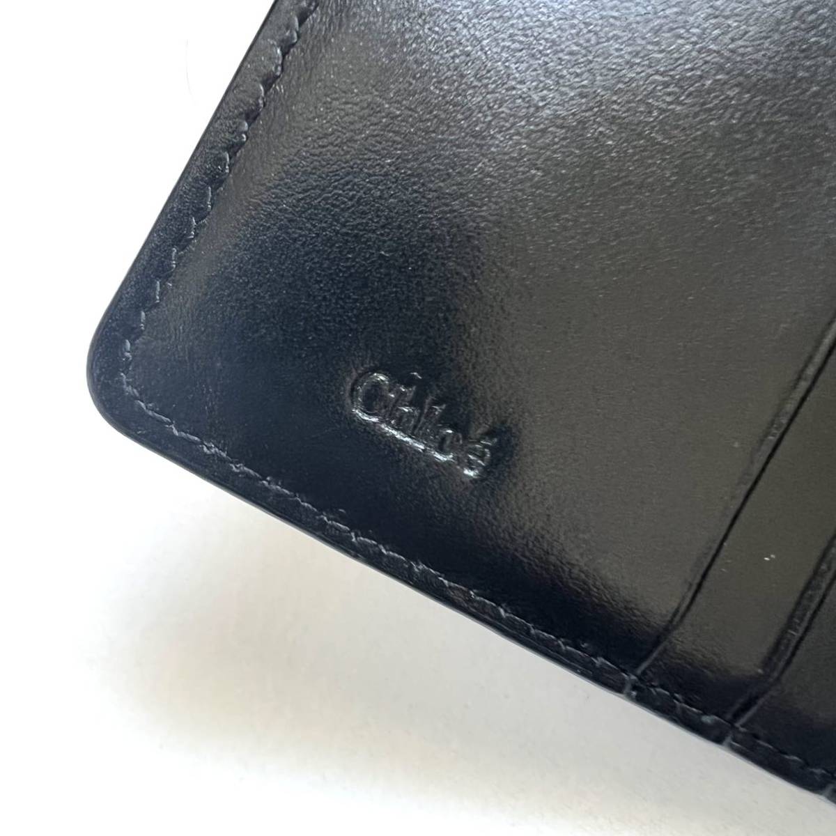 送料無料】Chloe クロエ 折り財布 コンパクトウォレット クロエC 金具
