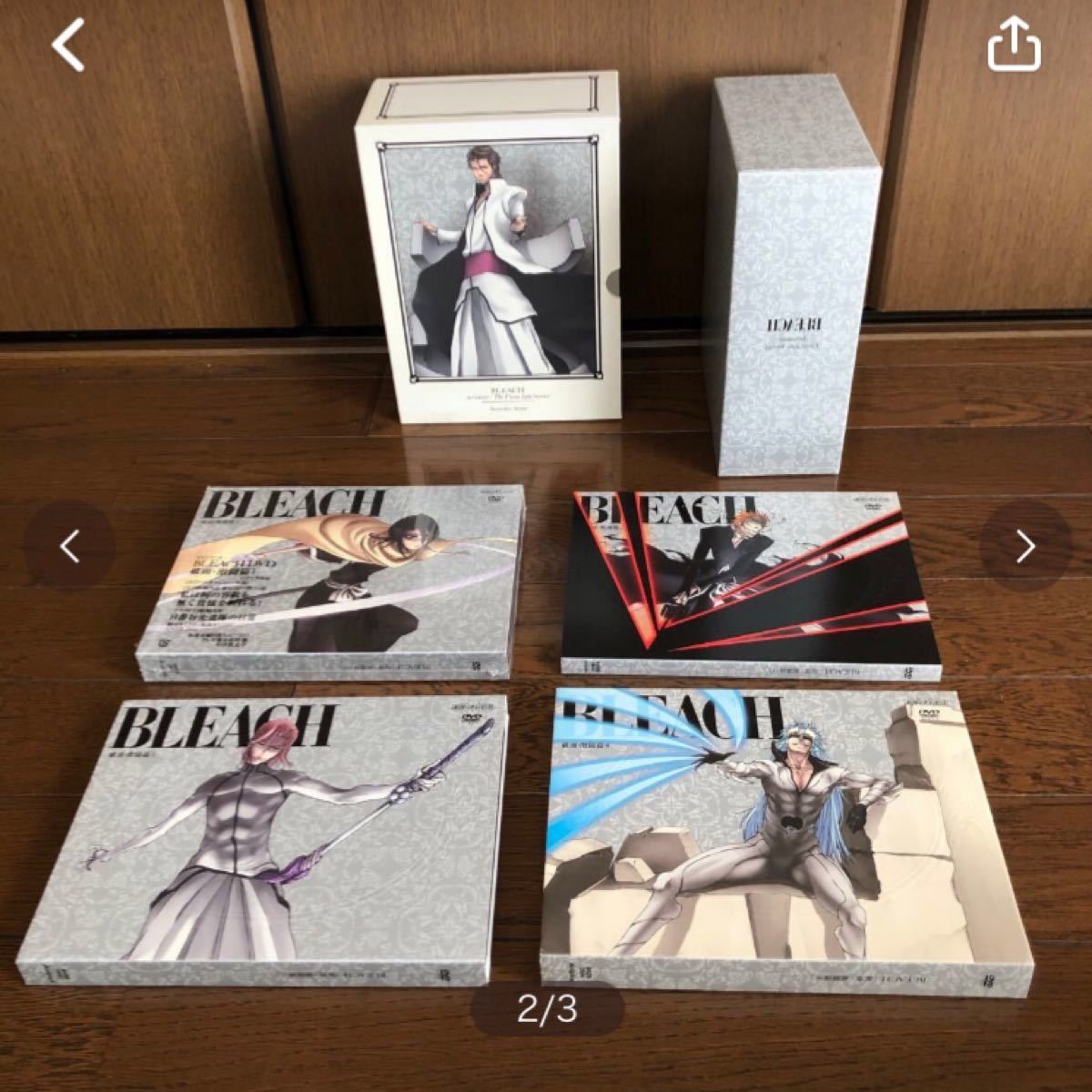 ◆DVD◆BLEACH◆ [破面・出現篇　完全生産限定版] 全5巻　BOX付き