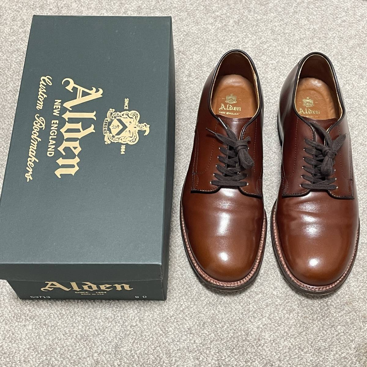 ALDEN53713 ミリタリーラスト 8D-