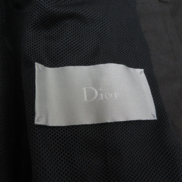 美品 Dior Homme ディオールオム 2011SS インメッシュ コットン ジップ