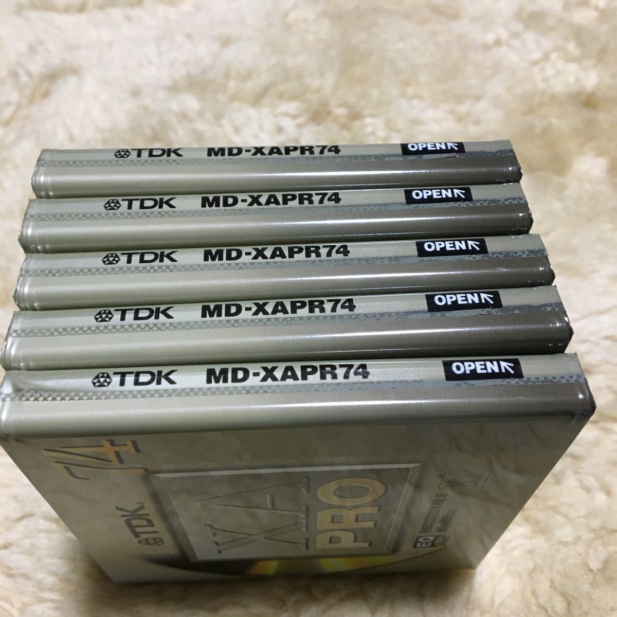 TDK MD−XAPR74 5枚セット XA PRO ミニディスク