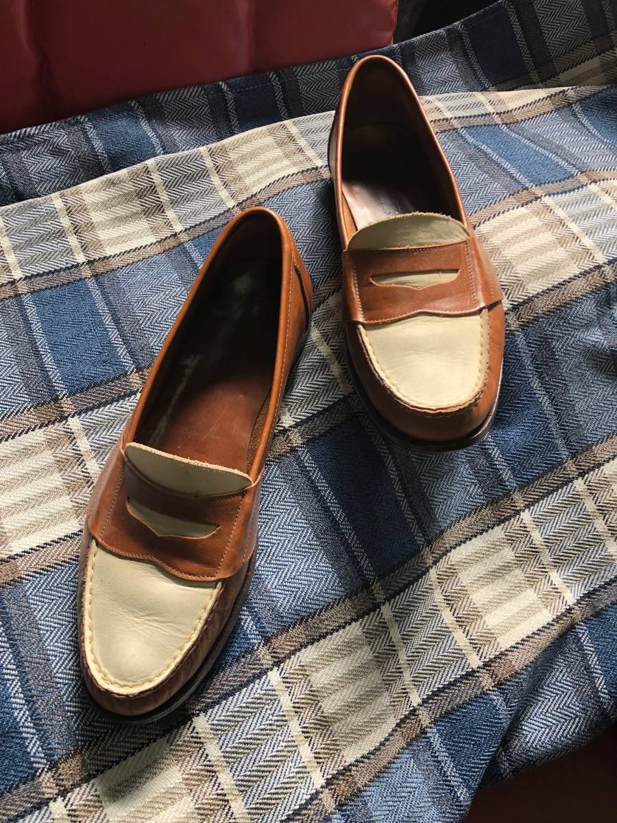 BALLY バリー コンビ・ローファー M (25.5cm) www.lram-fgr.ma