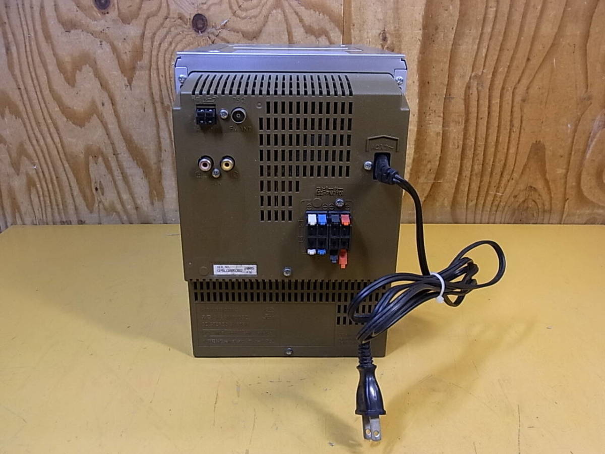 □R/705☆パナソニック Panasonic☆SD/MD/CD/カセット システムコンポ