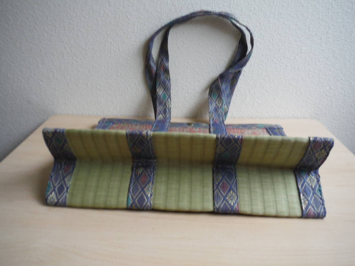 * rare! world . one point. bag * original design * Japanese style ( tatami ).-. bag * ORIGINAL JAPANESE BAG ~ M.A