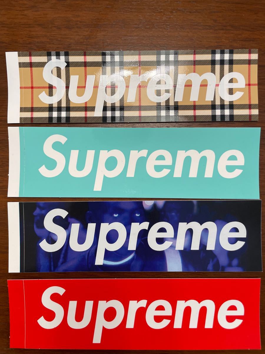 祝開店大放出セール開催中 Supreme ステッカーセット Burberry Tiffany