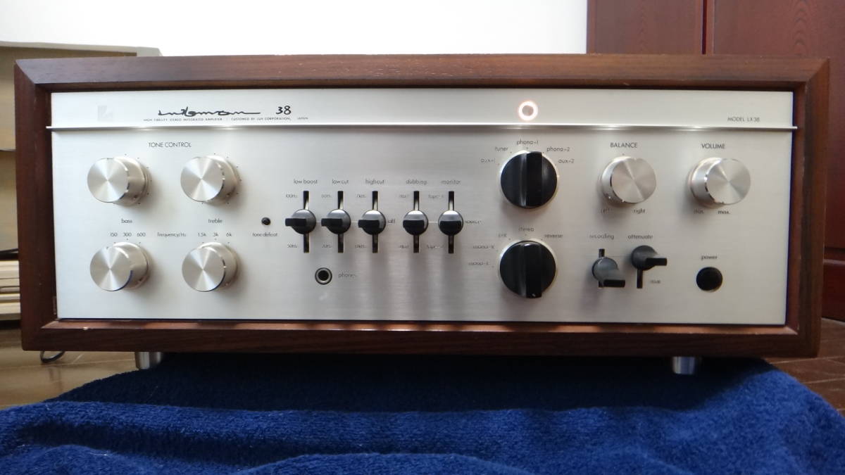 □LUXMAN LX38 管球式プリメインアンプ ラックスマン□ □LUXMAN LX38 管球式プリメインアンプ ラックスマン□